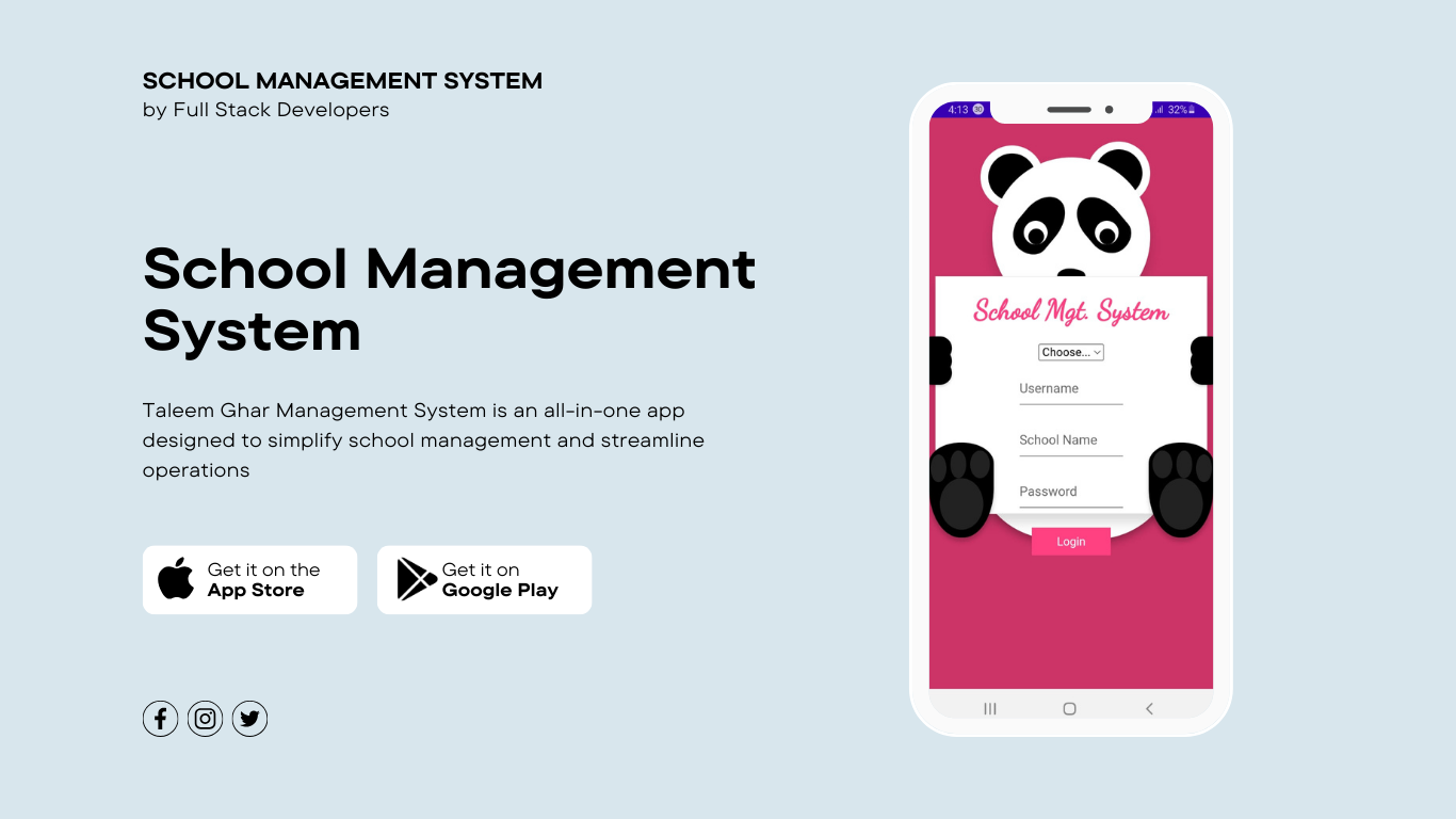 School Management System (App)